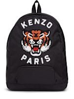 Sac à dos en toile brodée Kenzo Kids Fille Luisaviaroma