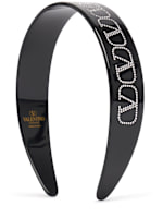 VALENTINO カチューシャ Crystal vlogo カチューシャ - Valentino Garavani - レディース