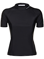 Rashguard top w/ mock neck - Alexander Wang - Women  | Luisaviaroma