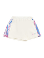 Printed cotton interlock shorts - Pucci - Girls  | Luisaviaroma