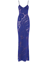 open lace back dress Etro // Printed 3/4 Sleeve Dress  VSP Consignment