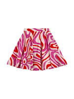 Printed seersucker muslin skirt - Pucci - Girls  | Luisaviaroma