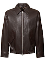 ジャケット・アウター Dunst UNISEX LEATHER HALF JACKET Dunst Leather Half Jacket in Black | REVOLVE