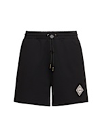 Pearl diamond cc patch sweat shorts - Casablanca - Men  | Luisaviaroma