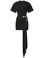 Embellished jersey mini dress - David Koma - Women | Luisaviaroma