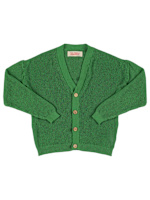 Cotton knit cardigan The Animals Observatory Girls Luisaviaroma