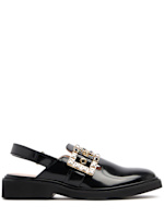 Roger Vivier◆30mm Viv Rangers Strass レザーミュール Roger Vivier◇30mm Viv Rangers Strass レザーミュール
