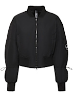 cropped bomber jacket adidas