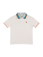 Cotton piquet polo t-shirt - Casablanca - Boys  | Luisaviaroma