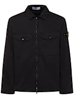 Stone  ジップアップオーバーシャツ ジップアップ オーバーシャツ - Stone Island - メンズ