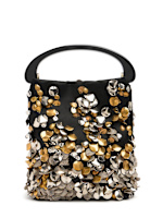 Verzierte handtasche „crisp“ Dries Van Noten Damen Luisaviaroma