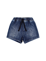 Stretch cotton denim shorts - Dolce&Gabbana - Boys