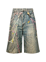 Judda tlo kawaii キーチェーンデニムハーフパンツ - Acne Studios