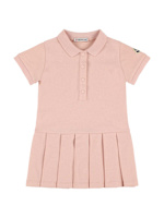 【関税＆送料込み】Moncler Piquet Polo Mini Dress Moncler - Candy Pink Piqué Polo Mini Dress | Mitchell Stores