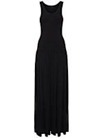 Jada long knit dress w/ dropped waist - Loulou De Saison - Women |  Luisaviaroma