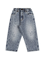 Stretch cotton denim jeans Main Story Girls Luisaviaroma