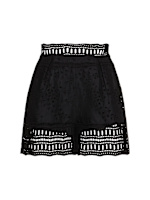 High waisted lace shorts - Ermanno Scervino - Women