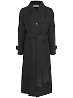 Wool long coat - AMI Paris - Men | Luisaviaroma