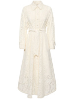 Dawning pleated lace midi dress - Zimmermann - Women | Luisaviaroma