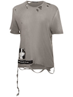 Fanie ダメージ加工コットンtシャツ - Ann Demeulemeester