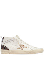 Sneakers Mid Star Daisy Mi.iM In Pelle Scamosciata E Glitter - Stringate