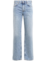 Low rise straight cotton denim jeans - Toteme - Women