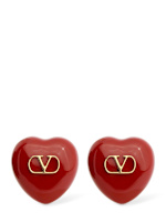 ◆大人気◆【VALENTINO】Heart スタッドイヤリング Heart スタッドピアス - Valentino Garavani - レディース