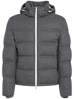 Wool cashmere down jacket Brunello Cucinelli Men Luisaviaroma