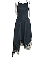Midi dress with lace - Acne Studios - Women | Luisaviaroma