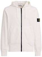 Felpa in cotone con cappuccio Stone Island Uomo Luisaviaroma
