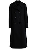 Miles long double breast wool blend coat - Ann Demeulemeester
