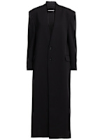 ANN DEMUELEMEESTER ブラック　ロングベスト XXS Ann Demeulemeester Women 2026 Collection | Luisaviaroma