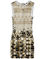 green emerald velvet dress RARE Late 1960's Paco Rabanne Gold Chainmail Mini Dress And Headpiece –  Xtabay Vintage