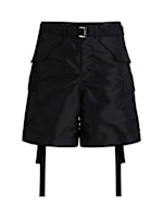 Nylon twill cargo shorts - Sacai - Men | Luisaviaroma