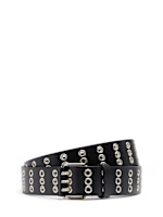 4cm ezra belt w/metal eyelets - Ann Demeulemeester - Men