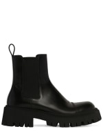 Tractor bootie l20 leather boots - Balenciaga - Men | Luisaviaroma