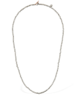 DoDo: Mini Granelli chain necklace - Silver - women_0 | Luisa Via Roma