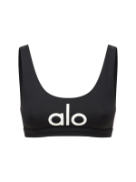 Airbrush ambient logo bra - Alo Yoga - Women | Luisaviaroma