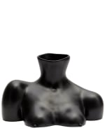 Breast friend matte black vase Anissa Kermiche Luisaviaroma