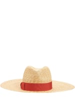 Sophie straw panama quito hat Borsalino Women Luisaviaroma