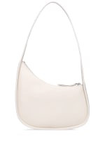 Smooth leather half moon shoulder bag The Row Women Luisaviaroma