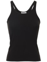 April cotton jersey tank top ANINE BING Women Luisaviaroma