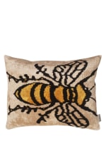 Les Ottomans シルクベルベットクッションカバー Les Ottomans シルクベルベットクッションカバー