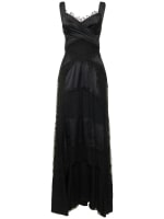 all black lace prom dress Black Prom Dresses,Lace Evening Dresses,Illusion Evening Dress,Sexy Prom Dress,PD00217, US12 / Royal Blue main image 0