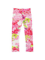 Versace Kids' Little Girl's & Girl's Barocco Jersey Leggings In Fucsia