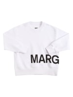 コットンスウェットシャツ - MM6 Maison Margiela - ガールズ 