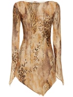 Alessandra rich leopard on sale dress