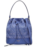 Moschino nylon bucket online bag