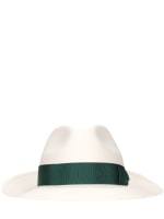 Amedeo wide brim straw hat Borsalino Men Luisaviaroma