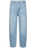 FRAME Ultra High-Rise Barrel Jeans